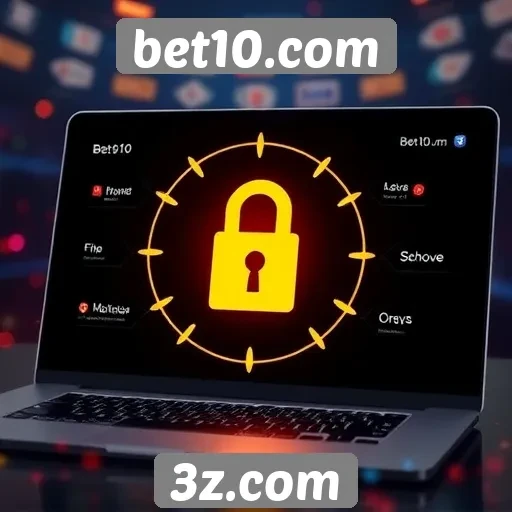 Recursos de segurança disponíveis na bet10.com